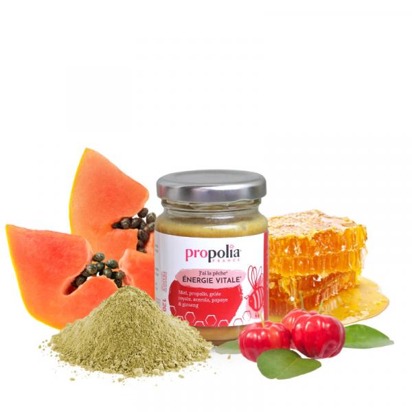 Vitale Energie - met honing, propolis en royal jelly 120gram- Propolia