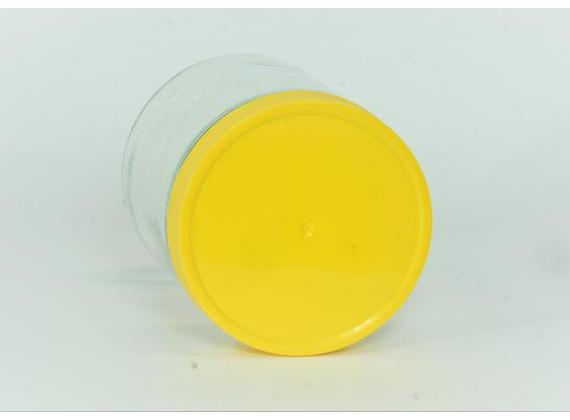 Transparant verpleegster Opmerkelijk Deksel plastic schroef (WECK 405) - 80mm - geel - 12 stuks