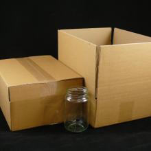 Kartonnen doosjes voor het inpakken van 12 potjes 250gram of 450gram 