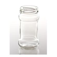 Glazen pot -rond Bobine- 212ml per 25 stuks (zonder deksel 58mm)